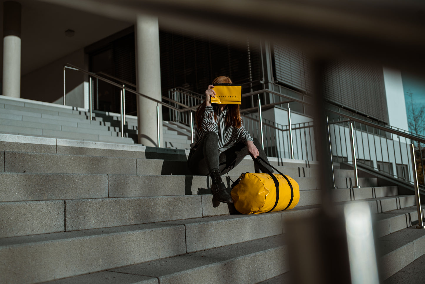 Duffle Bag Tarp Yellow