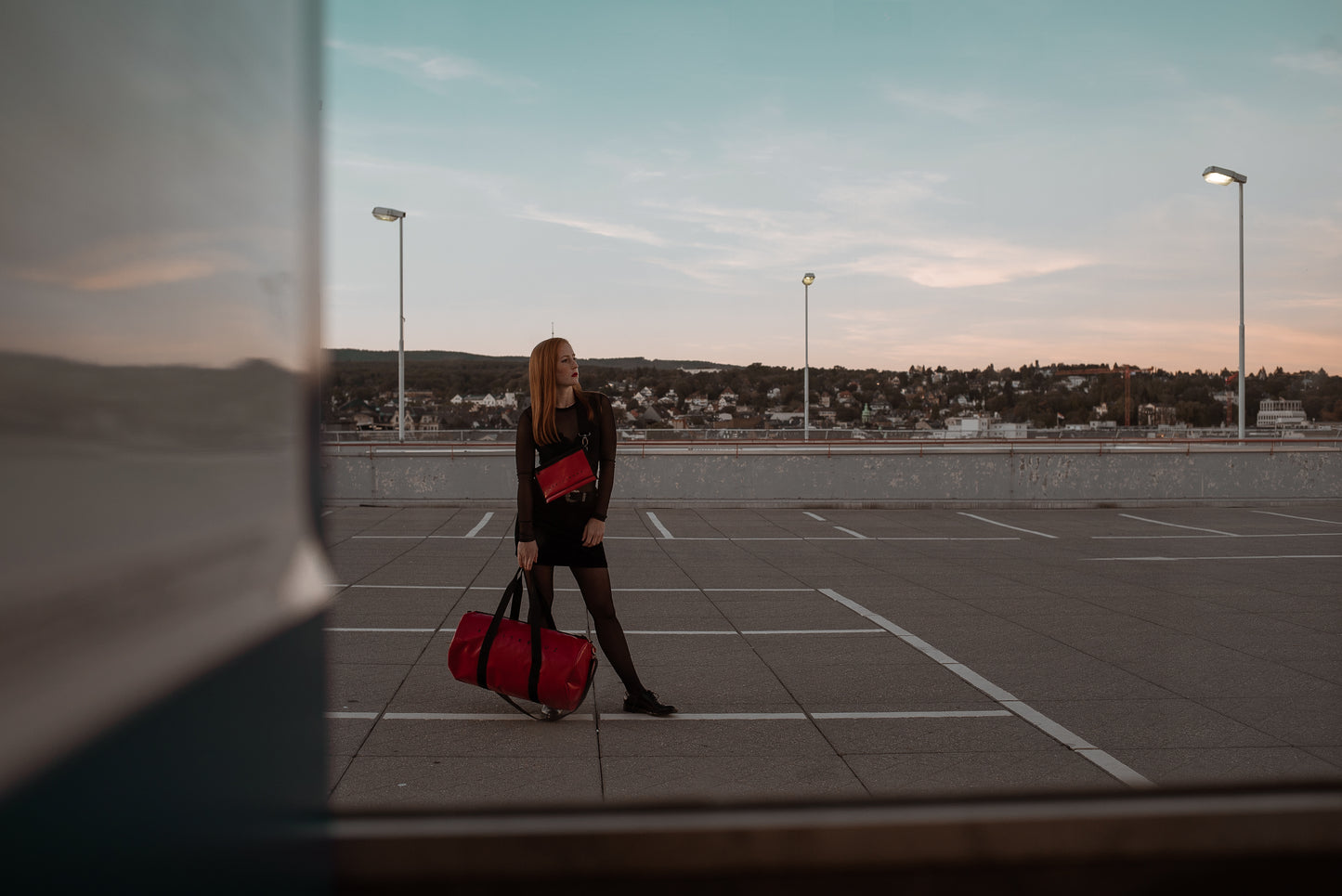 Duffle Bag Tarp Red